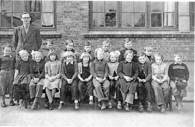 Sandvig skole 1.klasse 1952
