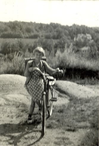 Karins første skoledag i 1958
